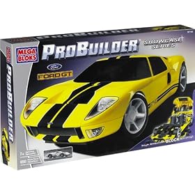 Mega Bloks ProBuilder 9710 Ford GT40 Showcase Series 600pc