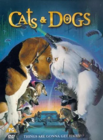 Childrens Toyshop  DVD : Cats And Dogs [2001]