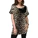 Jessie G. Women's 'Pebbles' Leopard Print Mini Dress in Grey or Tan