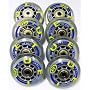 TRUE SPORT Inline Skate Wheels 72mm 82a WITH BEARINGS