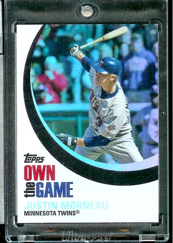 2007 Topps Own the Game #15 Justin Morneau Minnesota Twins Baseball Card - Shipped in Protective Display Case!