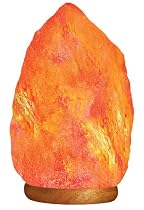 WBM 12-Inch Tall Himalayan Natural Crystal Salt Lamp 27-35-Pound with Bulb and Cord