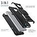 Galaxy Note 7 Case - MoKo Premium Full Body Rugged Cover with Kickstand, Ultimate Drop Protection & Shock Absorbent Case for Samsung Galaxy Note 7 5.7 Inch 2016 Release, BLACK