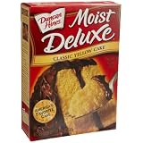 Duncan Hines Moist Deluxe Yellow Cake Mix, 18.25-Ounce Boxes (Pack of 6)