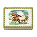 Lucks Edible Image Wild Horses, 12 pk