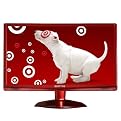 Sceptre 24 1080p HDTV & PC Monitor  Red (X240RV-FHD)