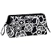 Travel Cosmetics Bag Reisenthel Fleur Black Design