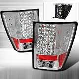 05 06 07 Jeep Grand Chrokee LED Tail Lights - Chrome (Pair) by Atomic