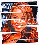 Limited Edition Artwork, Theme: Sport & Entertainment, Oil on Canvas, Custom Order: Completely Handpainted Painting from Motif #UA89, Free to Choose Realistic or Impressionistic Style, Stripes size: No Stripes At All Or Choose S/M/L/XL/XXL, Unframed, Canvas Size 22