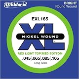 D'Addario EXL165 XL Nickel Round Wound Soft/Regular Bass Strings