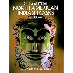 Cut and Make North American Indian Masks in Full Colour