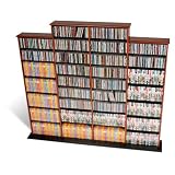 Very Large Capacity Cherry Finish Floor Rack