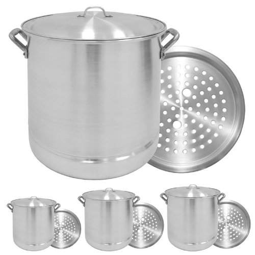 Bayou Classic Aluminum Steamer Stockpot Bayou Classic Aluminum Steamer Stockpot