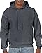 Gildan Adult Heavy Blend� Hooded Sweatshirt (Dark Heather) (2X-Large)