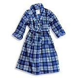 Carters Watch the Wear - Boys Fleece Plaid Robe, Blue