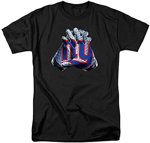 Famous Panda New York Giants Players Gloves Shirt (2XL, Black)