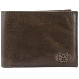 Fossil Auburn Tigers Brown Leather Traveler Wallet