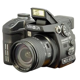 Konica Minolta Dimage A1 5MP Digital Camera with 7x Anti Shake Optical Zoom by Minolta