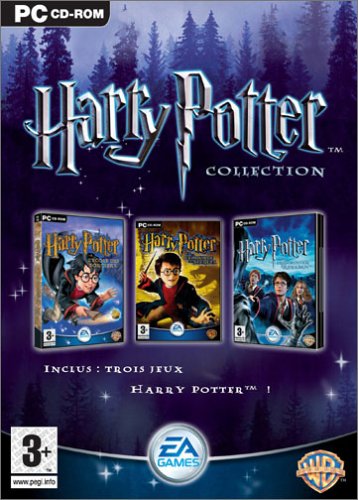 Childrens Toyshop   : Tripack Harry Potter PCCD : Ecole des Sorciers + Chambre des Secrets + Prisonnier d'Azkaban