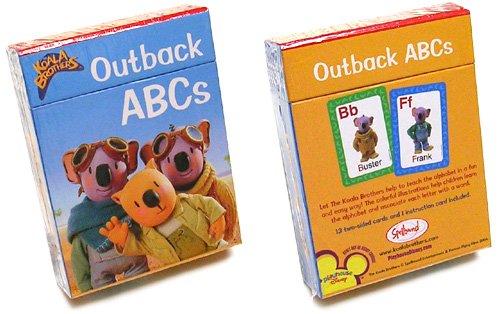 Childrens Toyshop  Toys : The Koala Brothers Outback ABCs Flashcards