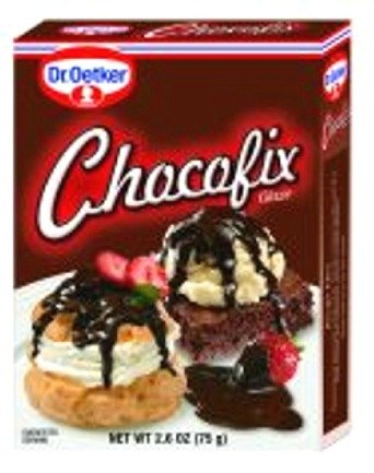 Dr. Oetker Chocofix Chocolate Glaze 2.6 Oz by Mousse Mixes