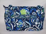 Vera Bradley Stephanie Bag in Mediterranean Blue