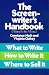 Screen-Writer's Handbook