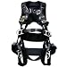 Guardian Fall Protection 293371 M-XL Tower Edge Construction Harness with Quick Connect Chest Buckle, QC Waist Buckle and QC Leg Buckles