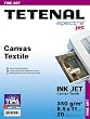 Tetenal Canvas / Textile Inkjet Material, 350 gm / 18 mil Heavyweight, Matte surface finish, 20 sheets, 8.5" x 11"