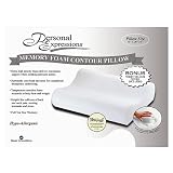 Memory Foam Contour Shape Pillow with Terry Cover