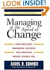 Managing At the Speed of Change