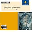 Literatur des 20. Jahrhunderts