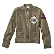 DSigned Shake It Up Girls' Military Jacket - Green