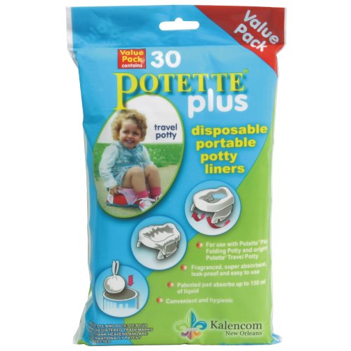 Kalencom Potette Plus 30 Potty Liners Value