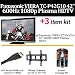 Brand New Panasonic VIERA TC-P42G10 42" 600HZ 1080P Plasma HDTV With Essential Viera Accessory Kit Includes Super Flat Tilting Wall Mount + Hi Speed HDMI Cables + LCD Screen Cleaner + Free Ship