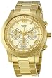 Guess Spectrum W14043L1 - Reloj de mujer de cuarzo, correa de acero inoxidable color oro