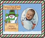 Christmas Hugs for Grandma - Photo Magnet Frame