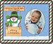 Christmas Hugs for Grandma - Photo Magnet Frame