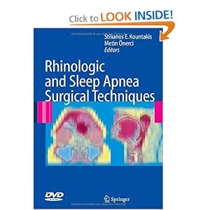 Click here to buy Rhinologic and Sleep Apnea Surgical Techniques by Stilianos E. Kountakis and T. Metin �nerci.