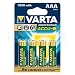 Cover:Varta Rechargeable Accu Ready2Use AAA Micro Ni-Mh Akku (4-er Pack, 1000 mAh)