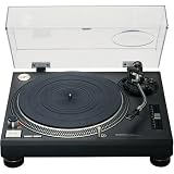 Buy Technics SL-1200MK2PK Quartz Synthesizer Direct-Drive Turntable (Black)