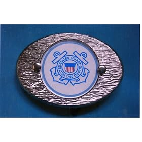 Belt Buckle Coast Guard Oval