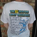 Top 10 Volleyball Reasons T-shirt