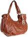 KATHY Van Zeeland Women's Whip Effect H65510 Tote,Toffee,One Size