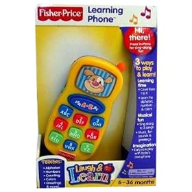 Fisher Price Learning Phone - Laugh and Learn