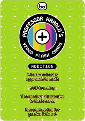 Professor Harold's Video Flash Cards ADDITION