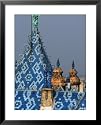 Zsolnay tiles on the roof of the Geological Institute of Budapest, Budapest, Hungary Framed Art Poster Print by David Greedy, 25x31