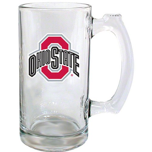 Ohio State Buckeyes Logo Glass Tankard
