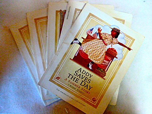 5-book Package, the American Girl Collection: Meet Molly(American Girl Book 1) Addy Learns a Lesson(school Story Book 2)josefina's Surprise (Christmas Story Book 3)happy Birthday Addy (Springtime Story Book 4)addy Saves the Day (Summer Story Book 5)