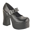 Demonia Shoes Women's CHARADE-05 4 1/2" Mary Jane